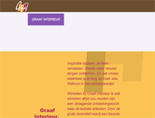 Tablet Screenshot of graafinterieur.nl